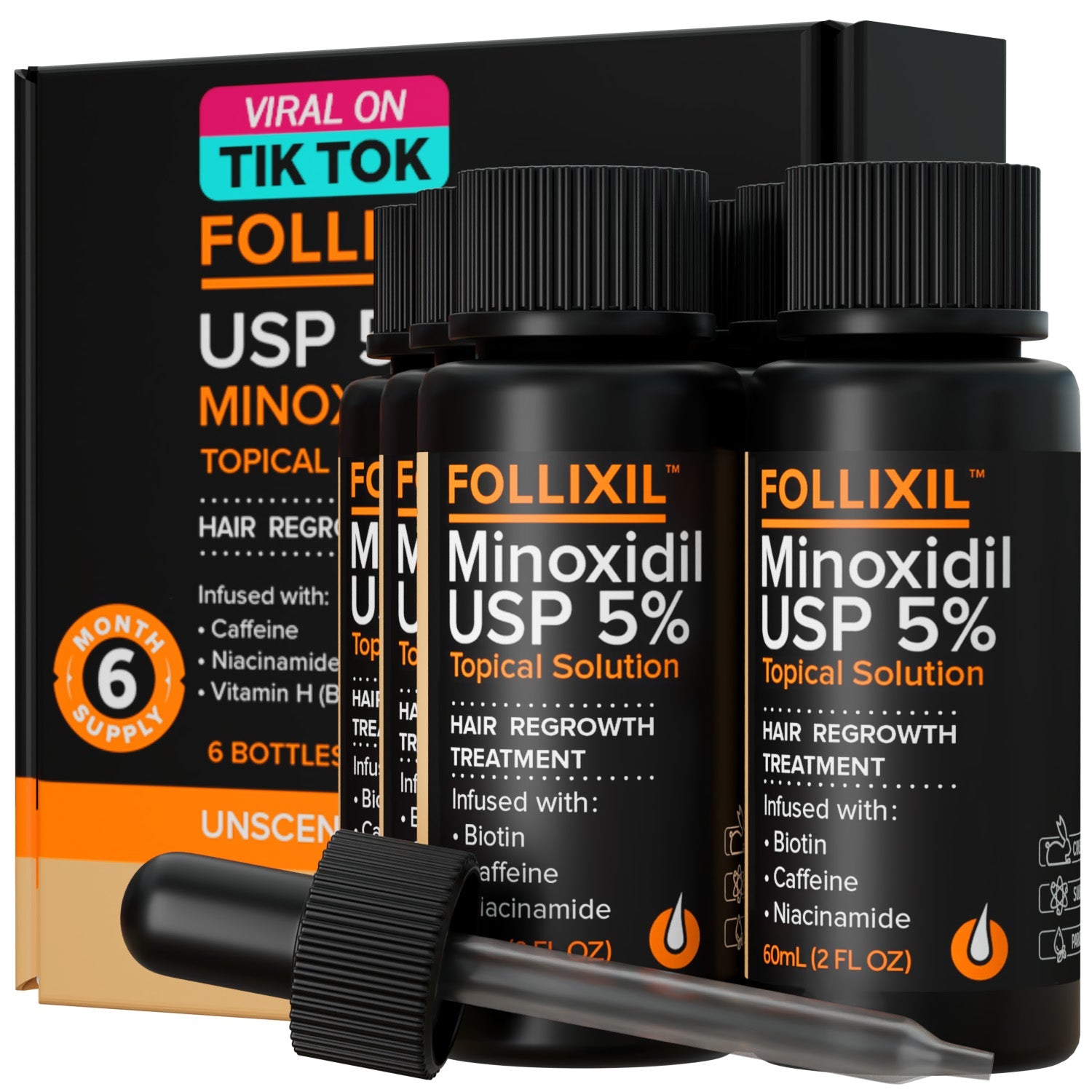 Follixil 5% Minoxidil - Lotion - Follicle Booster