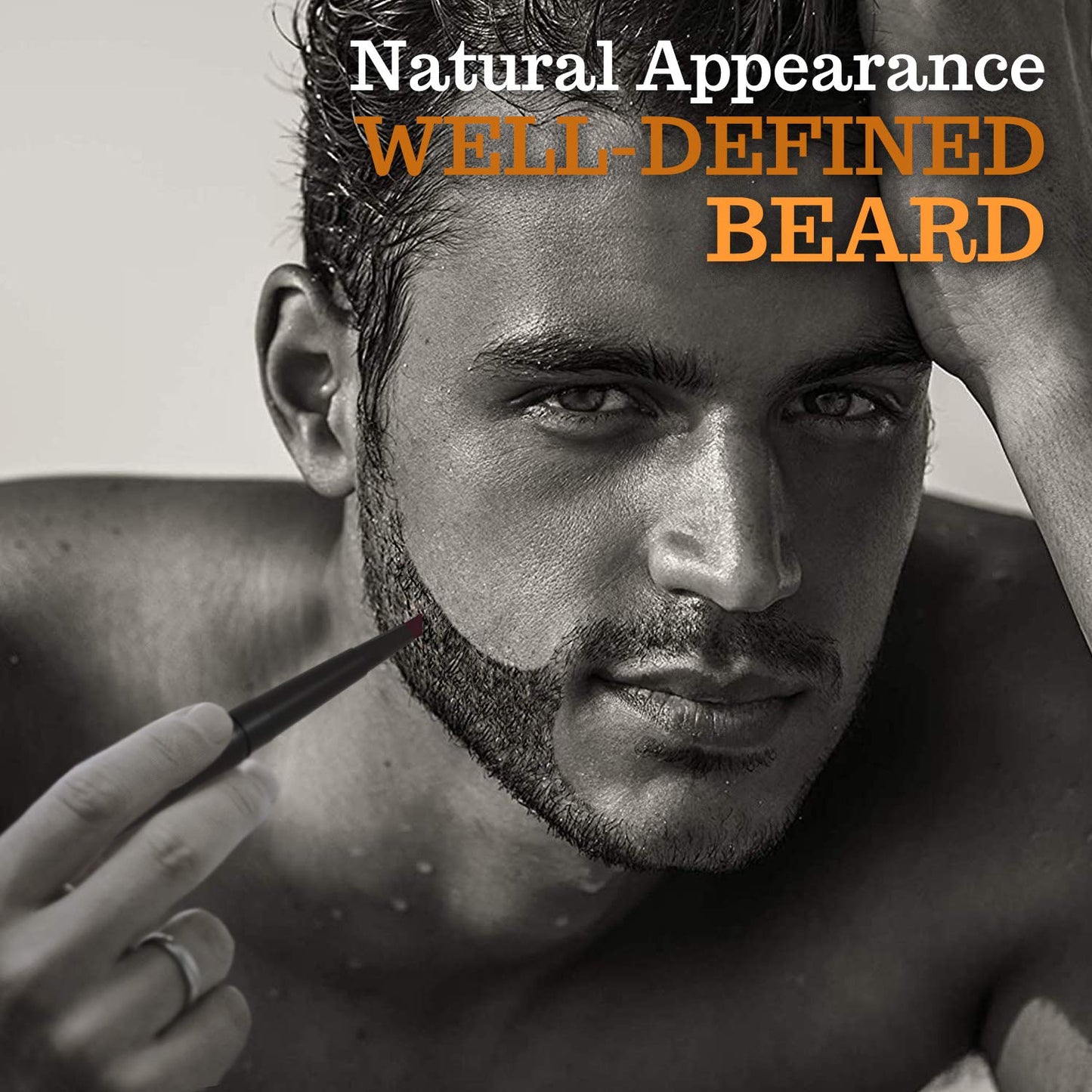 Beard Growth Pen & Brush - Follicle Booster