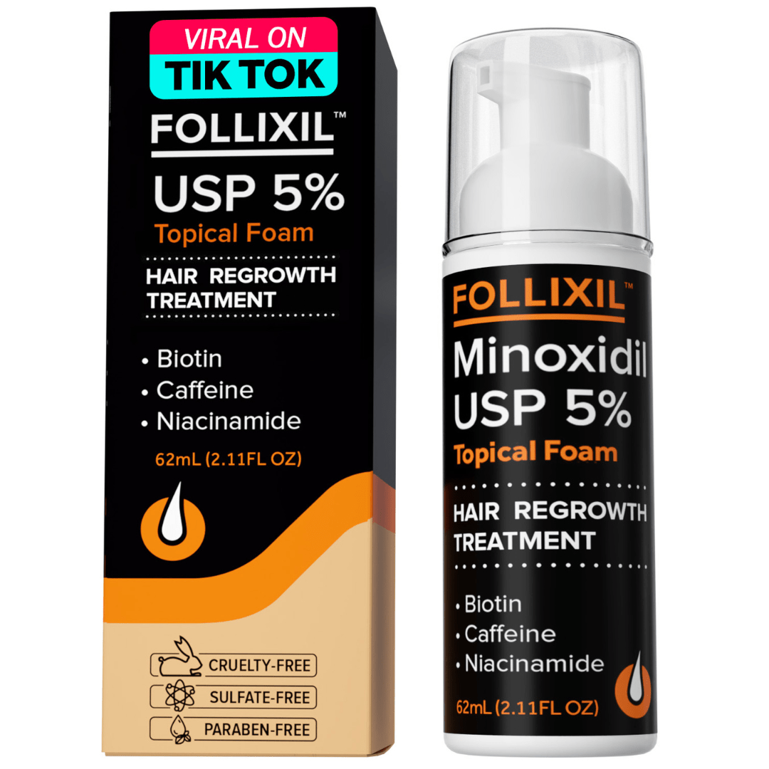 Follixil 5% Minoxidil - Foam - Follicle Booster
