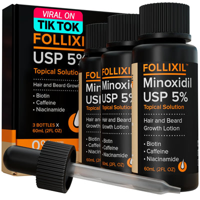 Follixil 5% Minoxidil - Lotion - Follicle Booster