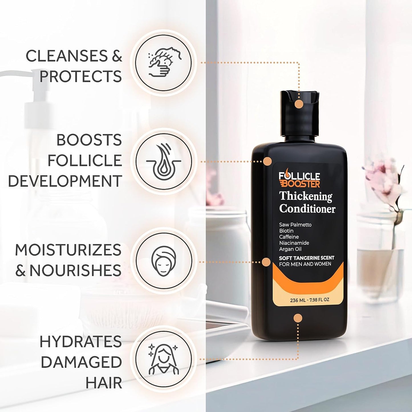 Thickening Hair Loss Conditioner - Follicle Booster