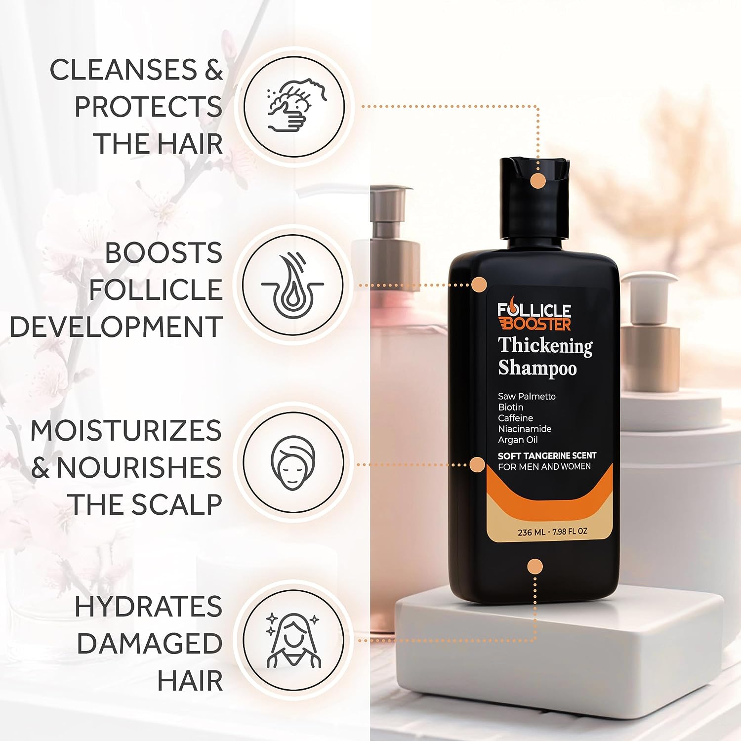 Thickening Hair Loss Shampoo - Follicle Booster
