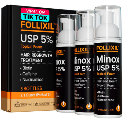 Follixil 5% Minox - Foam - Follicle Booster