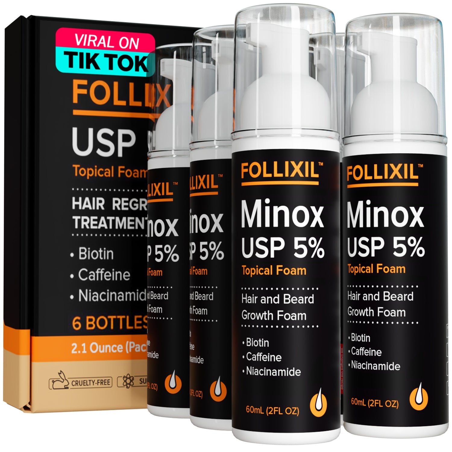 Follixil 5% Minox - Foam - Follicle Booster