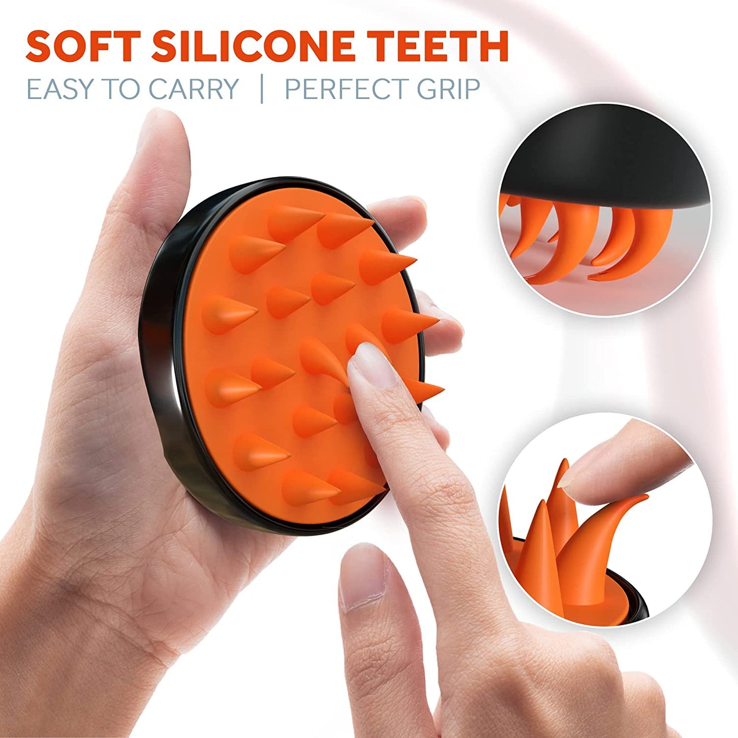 Silicone Scalp and Beard Massager - Follicle Booster